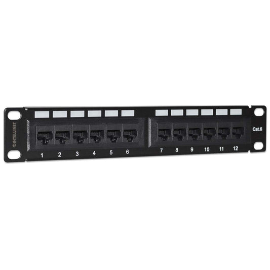 10" 12-Port Cat6 Patchpanel Image 2