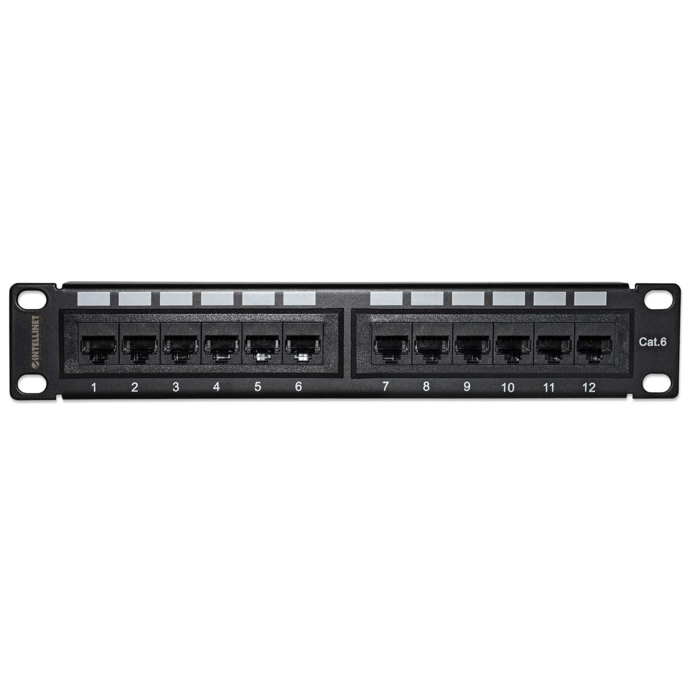 10" 12-Port Cat6 Patchpanel Image 3