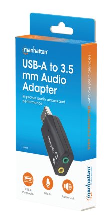 USB-A auf 3,5 mm Klinke Audioadapter Packaging Image 2