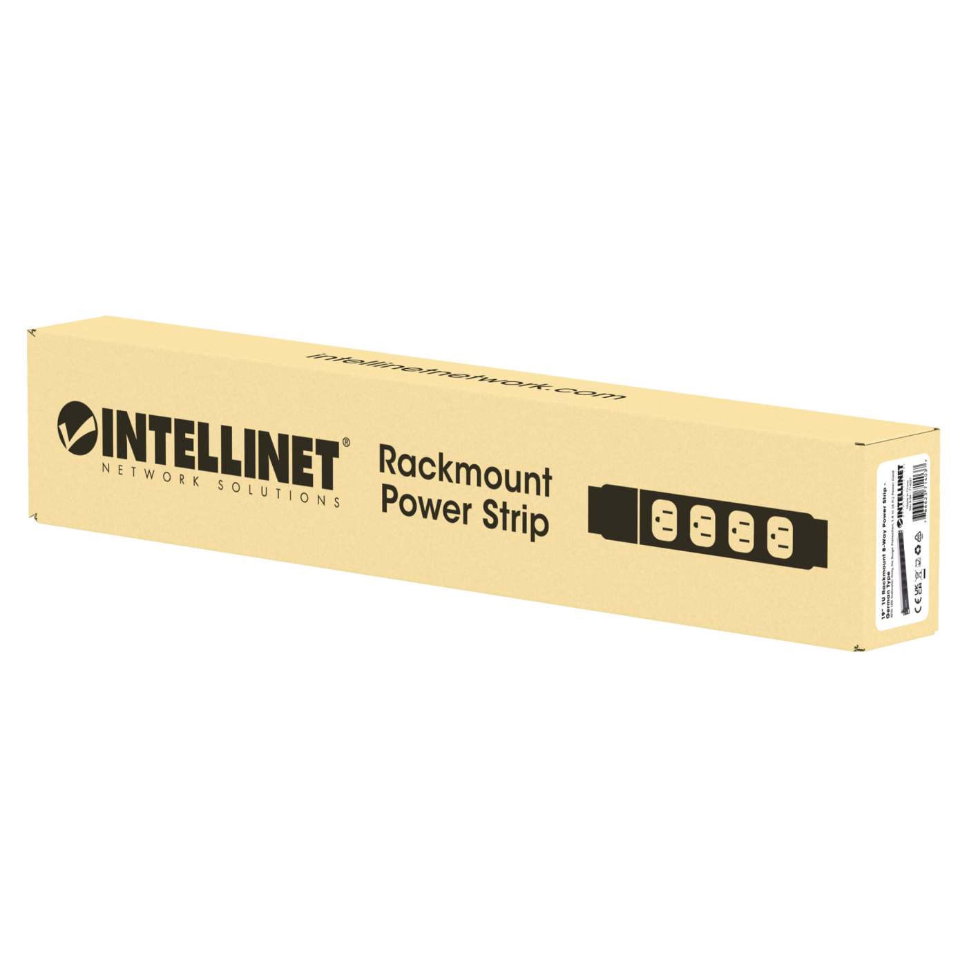 19" 8-fach Steckdosenleiste, Schutzkontakt Packaging Image 2