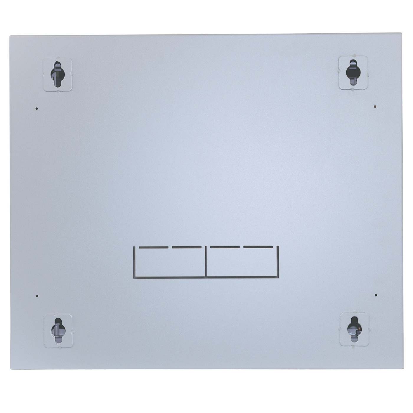 19" Wandverteiler mit Schwenkrahmen, 9 HE, 460 (H) x 540 (B) x 600 (T) mm, grau Image 7