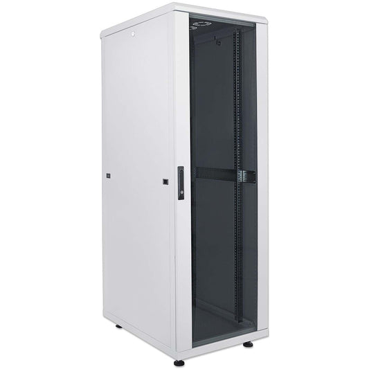 19" Netzwerkschrank, 32 HE, 1588 (H) x 600 (B) x 600 (T) mm, grau Image 2