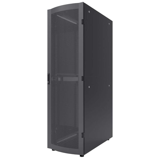 19" Serverschrank, 42 HE, 2057 (H) x 600 (B) x 1200 (T) mm, schwarz Image 1