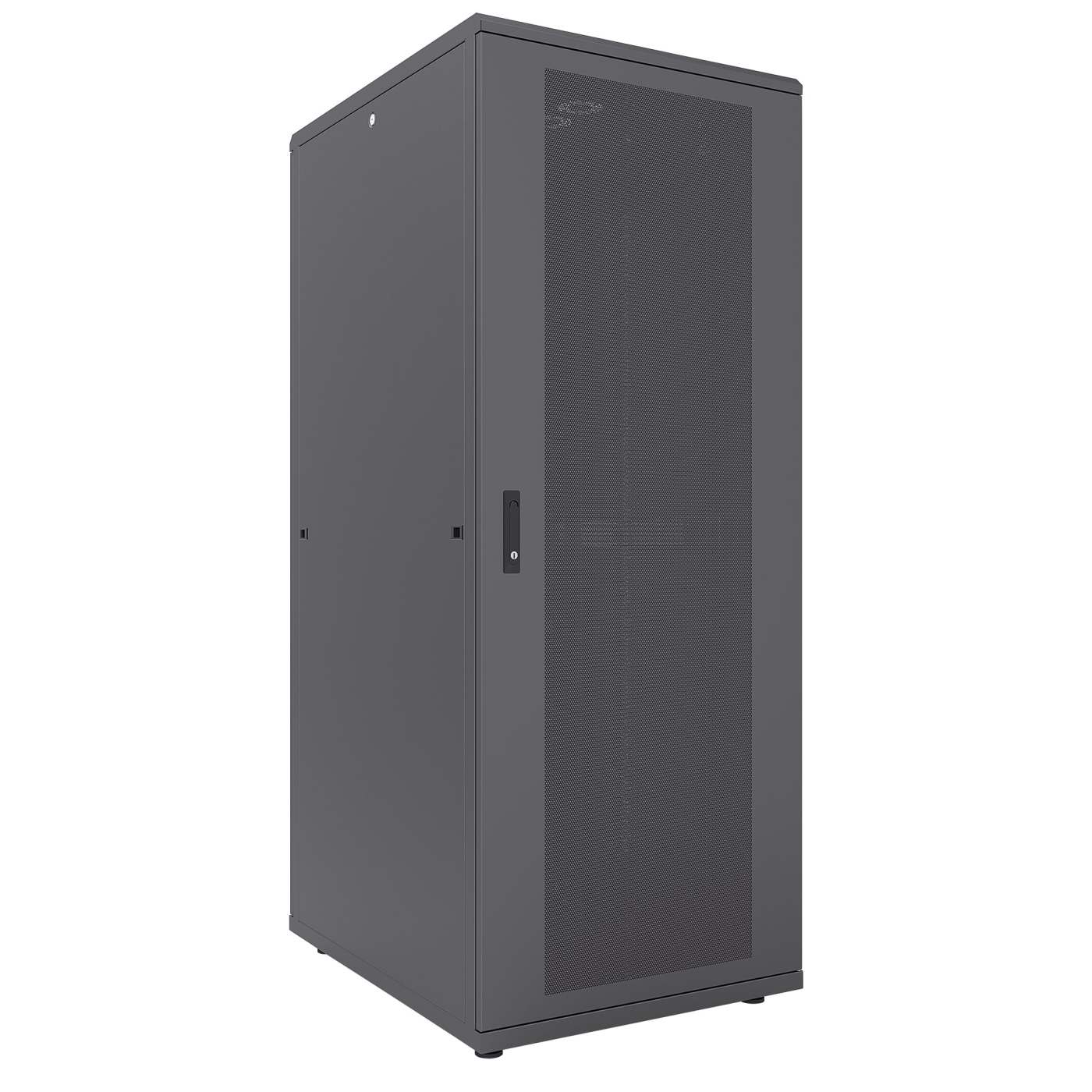 19" Serverschrank, 42 HE, 2057 (H) x 800 (B) x 1200 (T) mm, schwarz Image 2