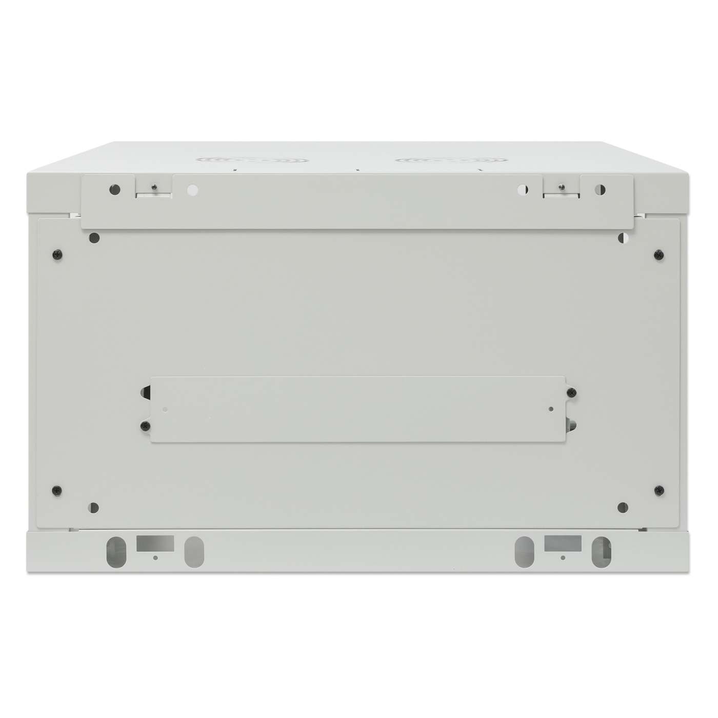 19" Wandverteiler, 6 HE, 370 (H) x 600 (B) x 600 (T) mm, grau Image 7