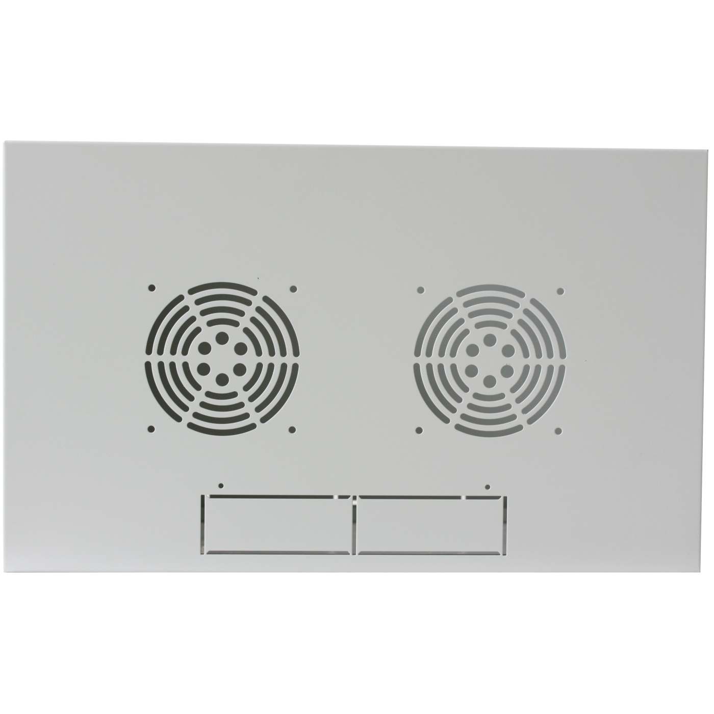 19" Wandverteiler, 9 HE, 500 (H) x 600 (B) x 600 (T) mm, grau Image 8