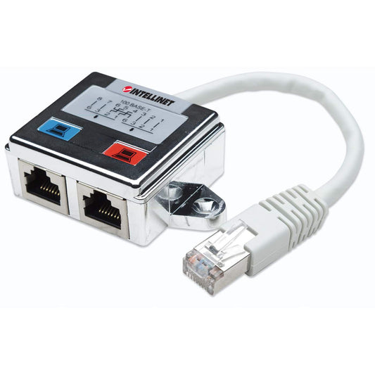 2-Port Cat5e-Anschlussteiler, doppelt geschirmt Image 1