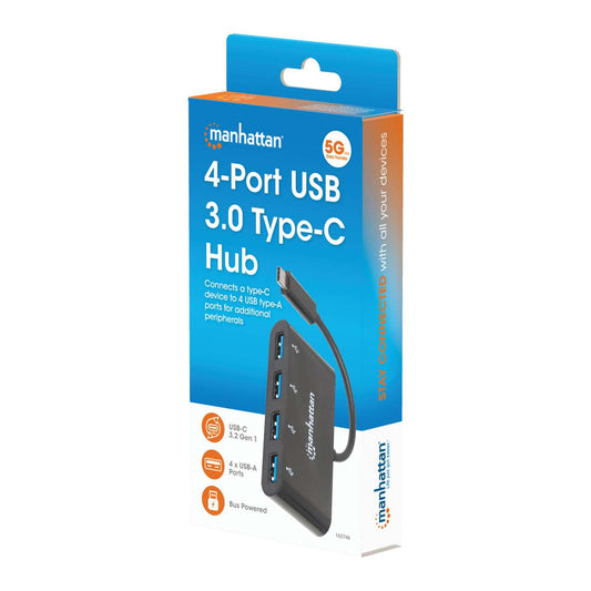 4-Port USB 3.0 Typ-C Hub Packaging Image 2