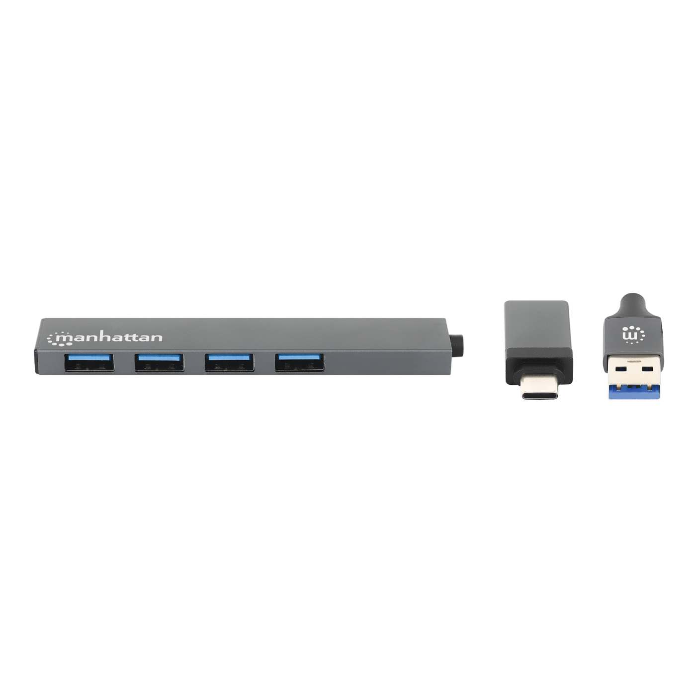 4-Port USB 3.0 Typ-C / Typ-A Kombo-Hub Image 4