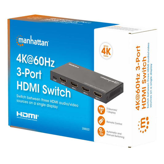 4K@60Hz 3-Port HDMI-Switch Packaging Image 2