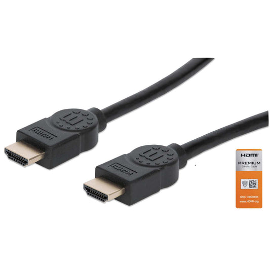 Zertifiziertes Premium High Speed HDMI-Kabel mit Ethernet-Kanal, 3 m Image 1