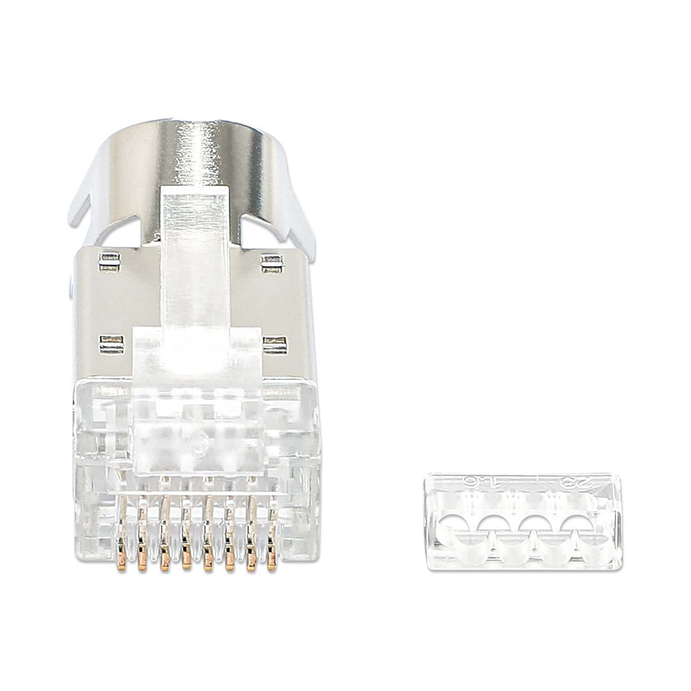 50er-Pack Cat6A RJ45-Modularstecker Pro Line Image 4