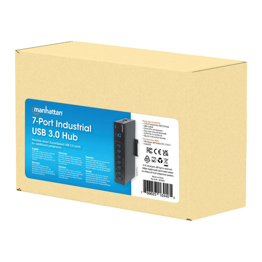 7-Port USB 3.0 Hub für Industrieanwendungen Packaging Image 2