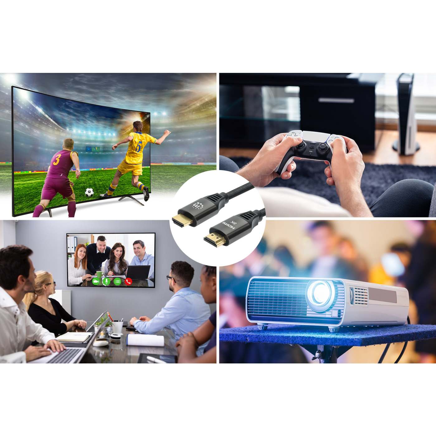 8K@60Hz Zertifiziertes Ultra High Speed HDMI-Kabel mit Ethernet-Kanal, 3 m Image 6