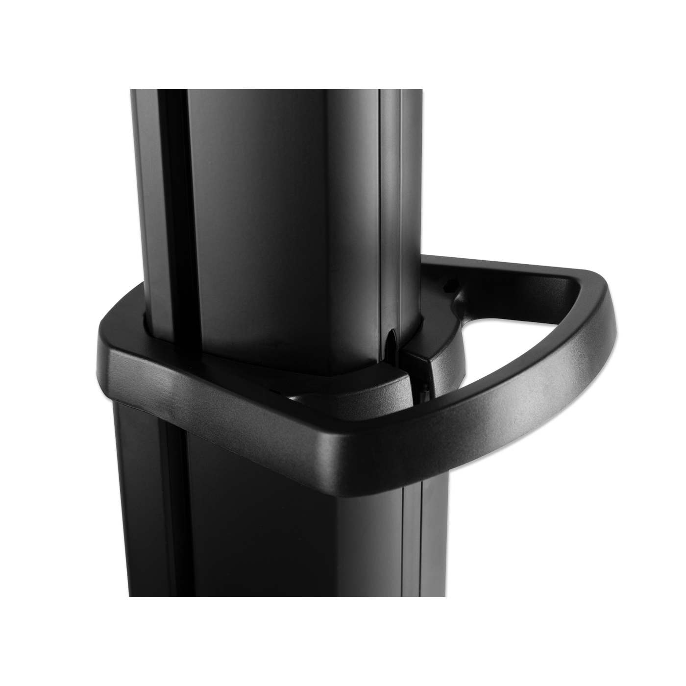 Aluminium Multimedia TV-Ständer auf Rollen mit extrem hoher Traglast für Großbildschirme Image 7