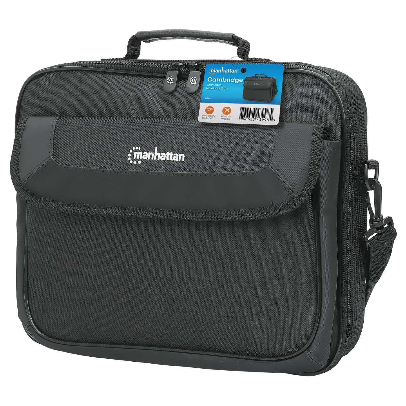 Cambridge Clamshell Laptoptasche 14,1" Packaging Image 2
