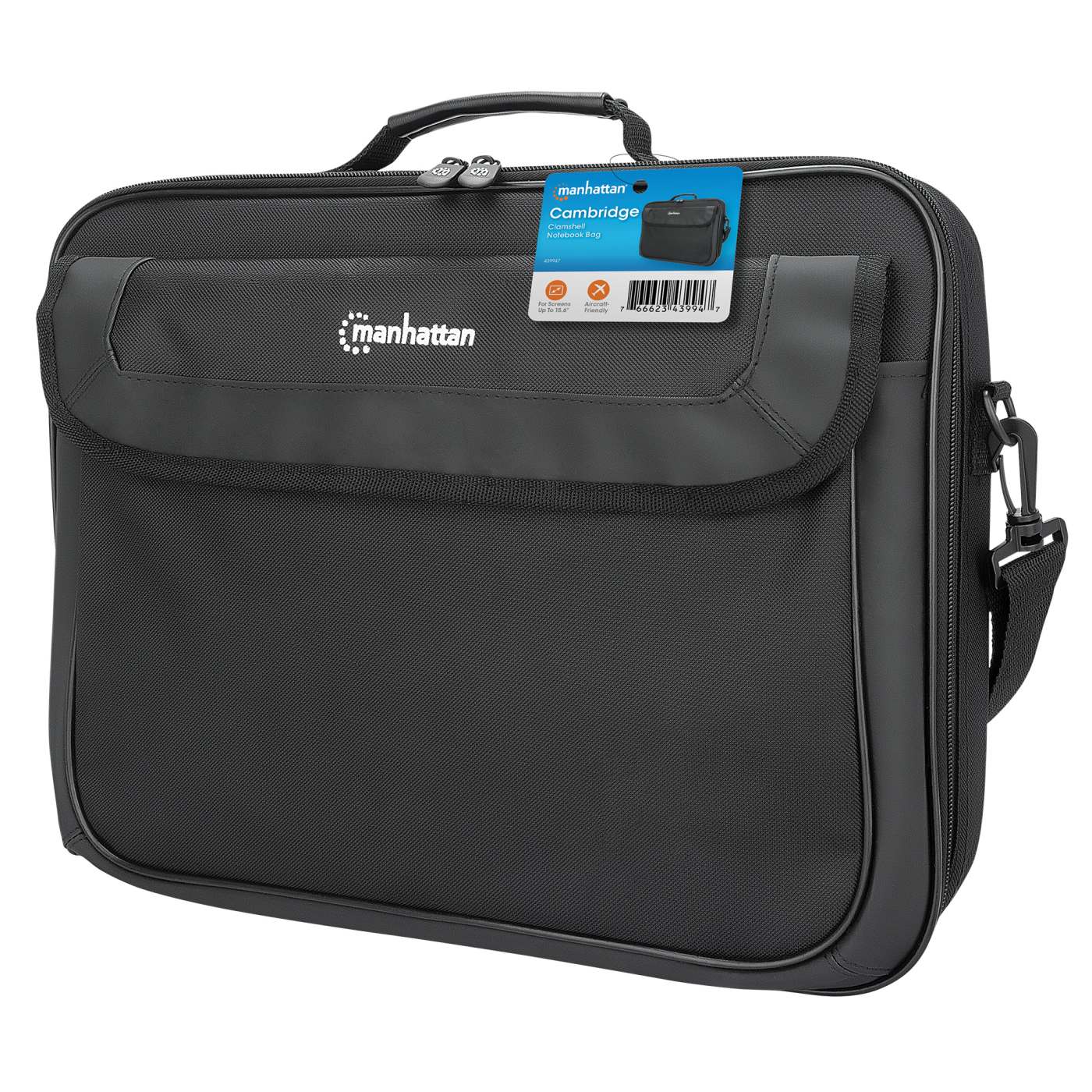 Cambridge Clamshell Laptoptasche 15,6" Packaging Image 2