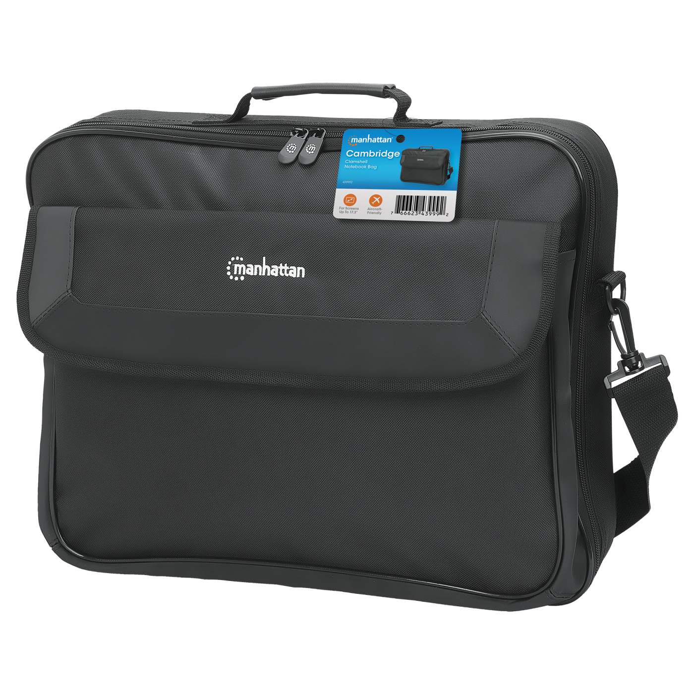Cambridge Clamshell Laptoptasche 17,3" Packaging Image 2