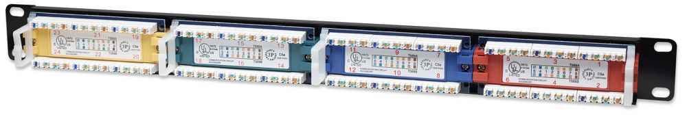 24-Port Cat5e Patchpanel Image 3