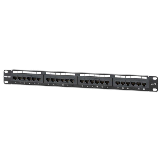 24-Port Cat6 Patchpanel Image 1
