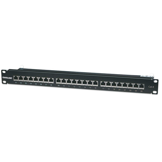 24-Port Cat6 Patchpanel, geschirmt Image 1