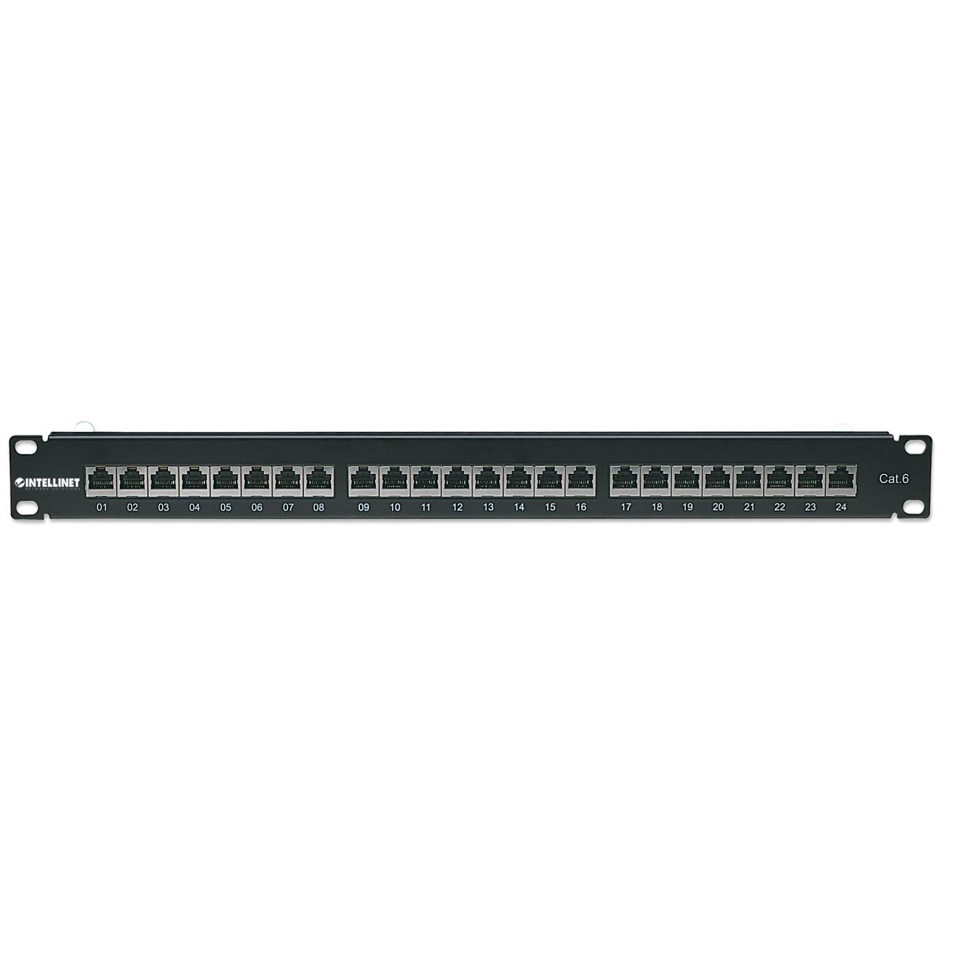 24-Port Cat6 Patchpanel, geschirmt Image 4