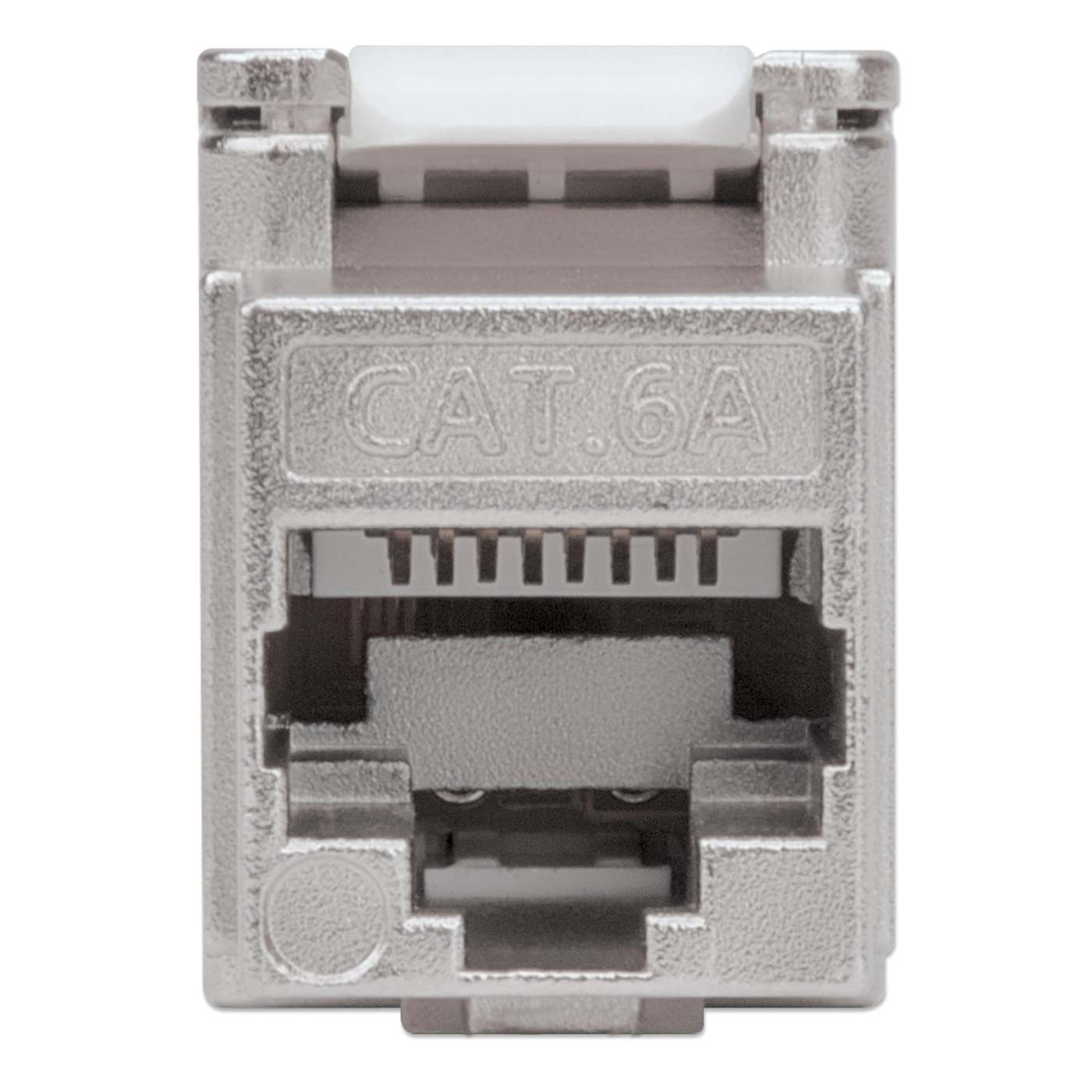 Cat6a 10G Keystone-Modul, geschirmt und werkzeuglos, silber Image 5