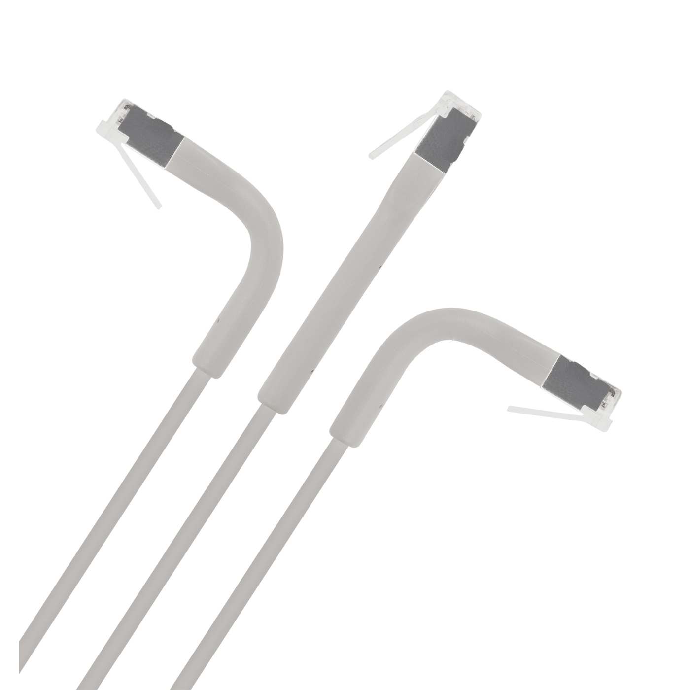 Cat6a F/FTP FlexiBoot Slim Netzwerk-Patchkabel, 0,3 m, grau Image 5