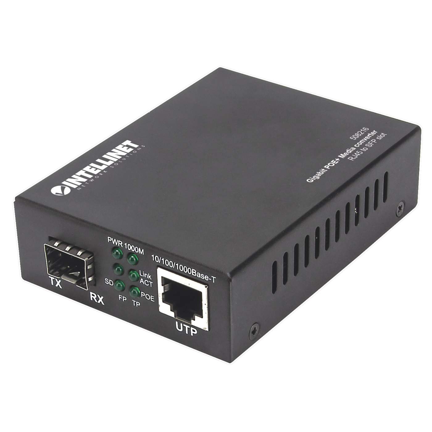 Gigabit PoE+ Medienkonverter Image 1