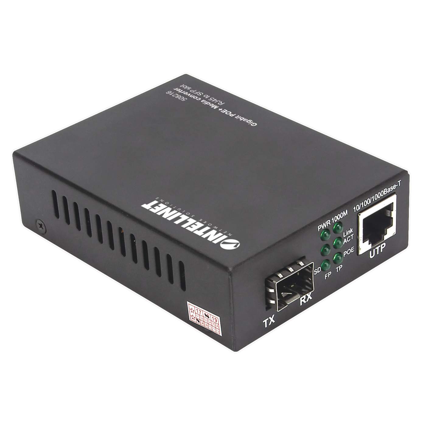Gigabit PoE+ Medienkonverter Image 3