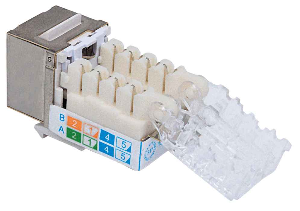 Abschließbare Cat6A Modularbuchse, geschirmt Image 4