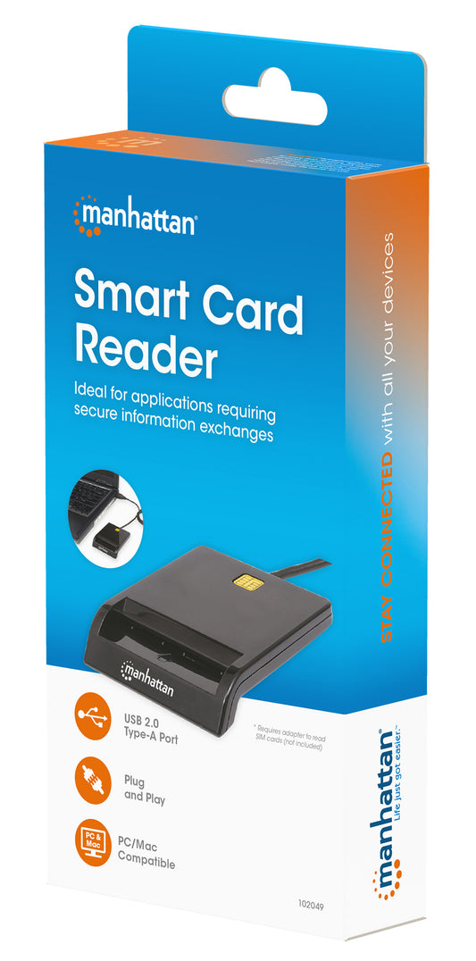 USB-A Chipkartenleser / Smartcard-Lesegerät Packaging Image 2