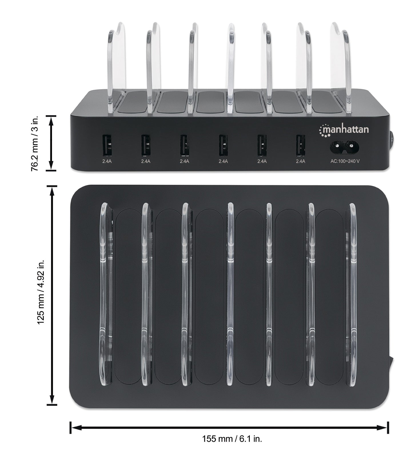 6-Port USB-Ladestation Image 6
