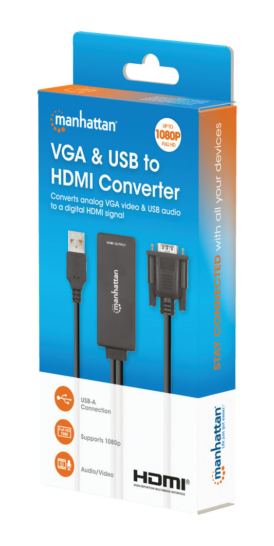 VGA und USB auf HDMI-Konverter Packaging Image 2