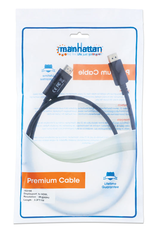 4K@60Hz DisplayPort auf HDMI-Kabel Packaging Image 2