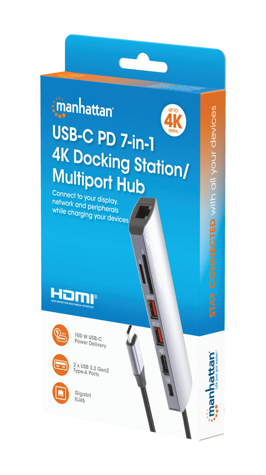 USB-C PD 7-in-1 4K Dockingstation / Multiport-Hub Packaging Image 2