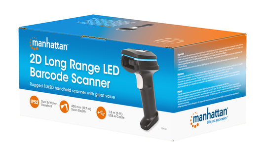 2D Long Range LED-Barcodescanner Packaging Image 2