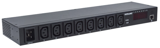 19" 8-fach IP-Steckdosenleiste / Smart PDU mit C13-Kaltgerätesteckdosen Image 2