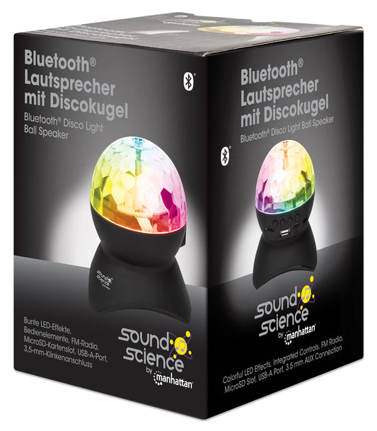 Sound Science Bluetooth®-Lautsprecher mit Discokugel II Packaging Image 2