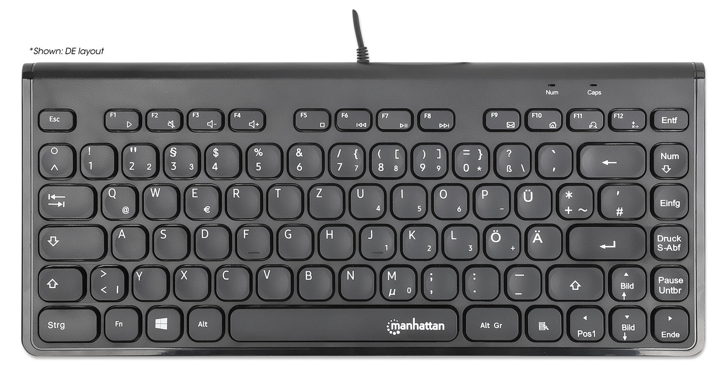 Kabelgebundene Slim USB Mini-Tastatur Image 13
