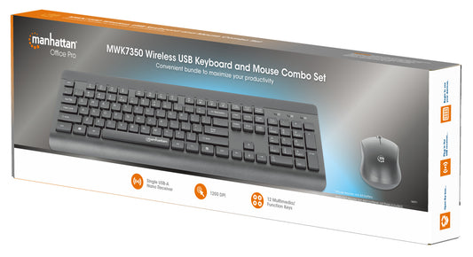MWK7350 Kabelloses Kombo-Set aus USB-Tastatur und Maus Packaging Image 2