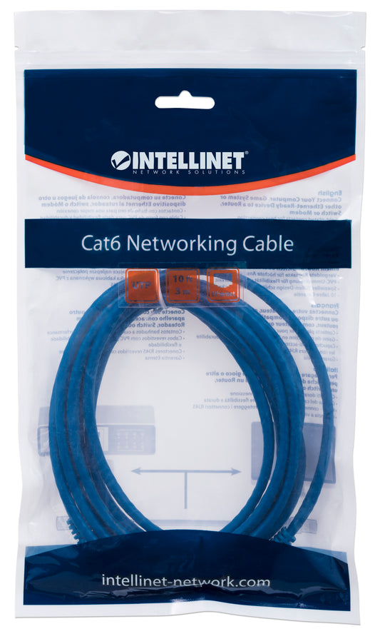 Cat6 U/UTP Netzwerk-Patchkabel, 3 m, grün Packaging Image 2