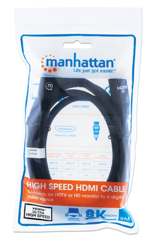 8K@60Hz Zertifiziertes Ultra High Speed HDMI-Kabel mit Ethernet-Kanal, 2 m Packaging Image 2