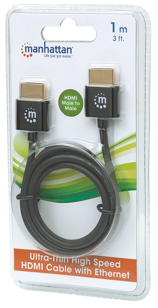 Superdünnes High Speed HDMI-Kabel mit Ethernet-Kanal Packaging Image 2