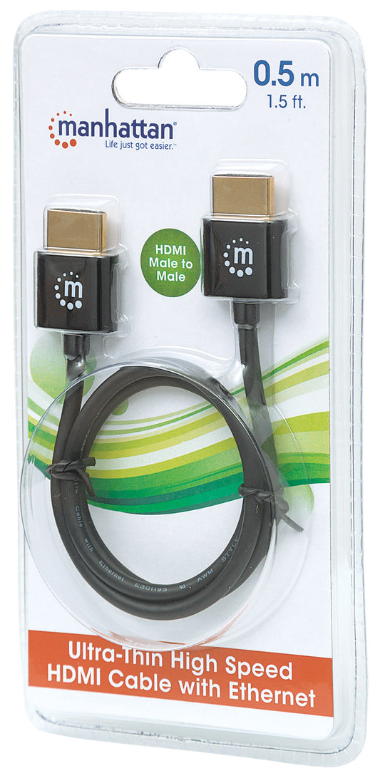Superdünnes High Speed HDMI-Kabel mit Ethernet-Kanal Packaging Image 2
