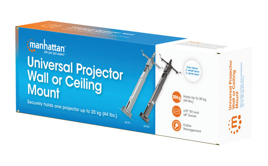 Decken- und Wandhalterung für Beamer, vollbeweglich Packaging Image 2