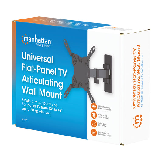 TV- und Monitorwandhalterung für 13 bis 43 Zoll, neigbar und schwenkbar Packaging Image 2
