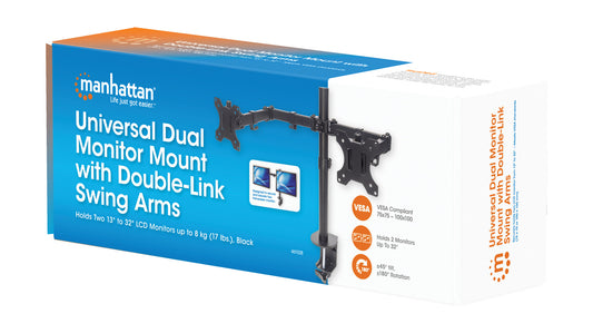 Tischhalterung für zwei Monitore von 13 bis 32 Zoll Packaging Image 2