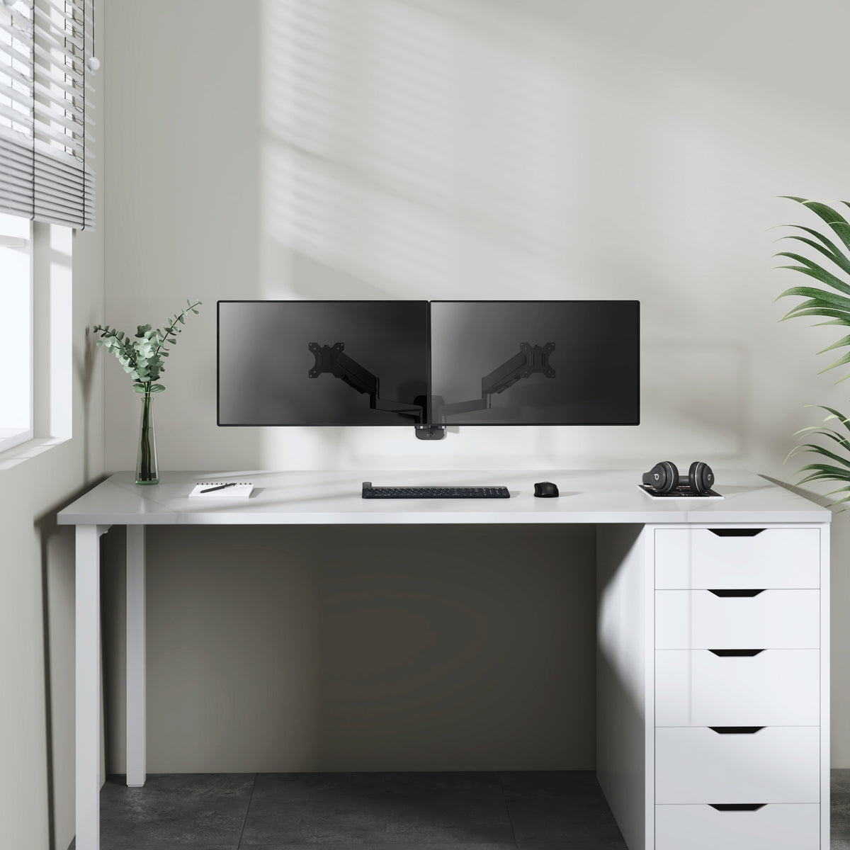 Wandhalterung für zwei Monitore von 17 bis 32 Zoll Image 10