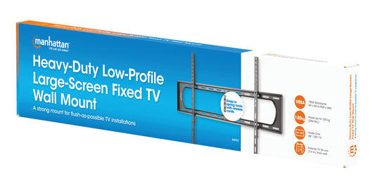 Ultraflache TV-Wandhalterung für 60 bis 120 Zoll, starr Packaging Image 2